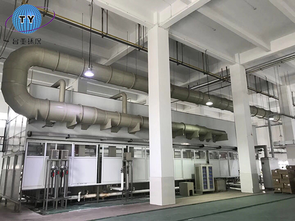 PP通風(fēng)管道車間排氣處理